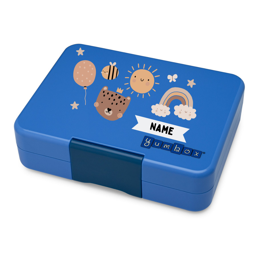 Yumbox Snack 3 Section - True Blue