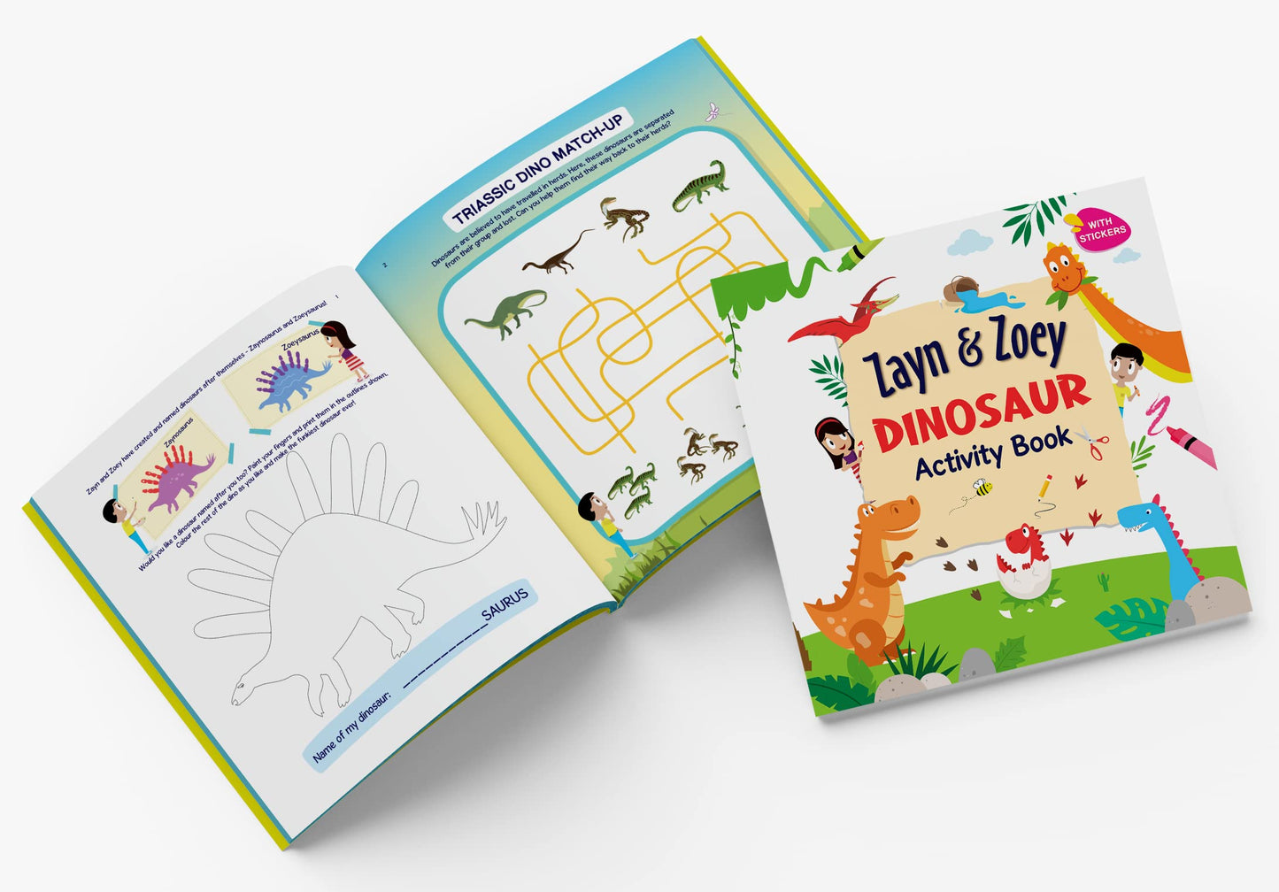 Dinosaurs Activity Book