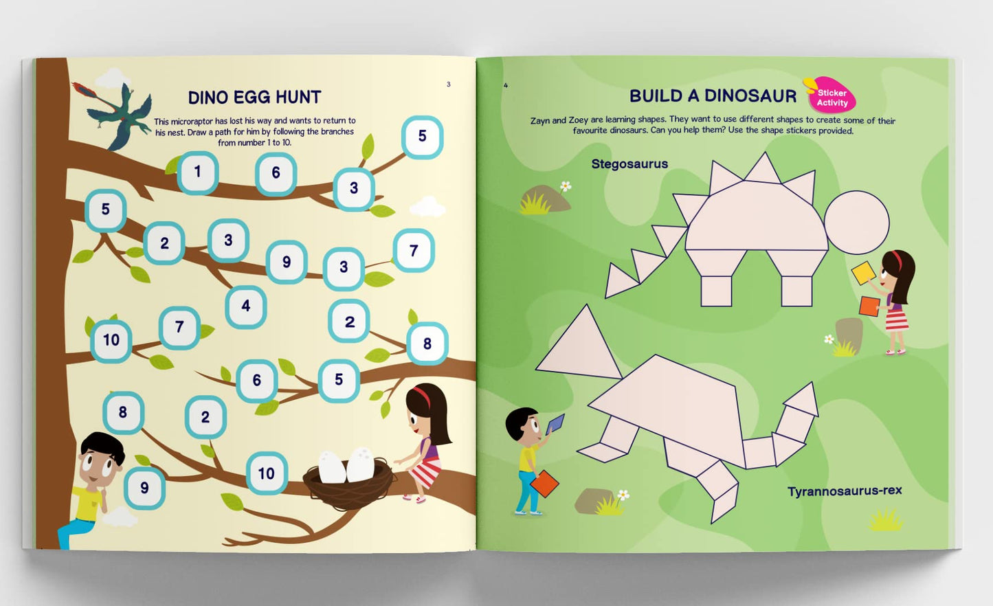 Dinosaurs Activity Book