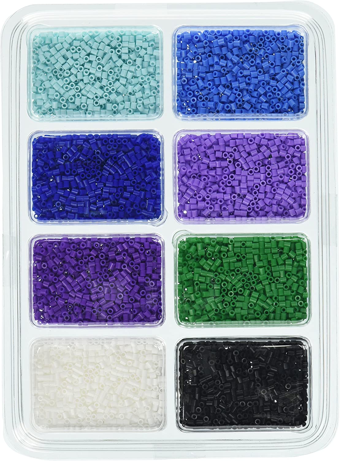 Perler MINI Beads Tray - Cool Colours