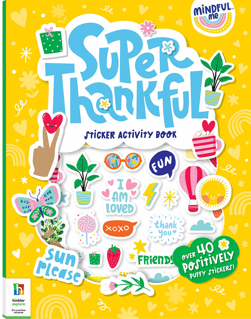 Mindful Me: Super Thankful Sticker Activity Book