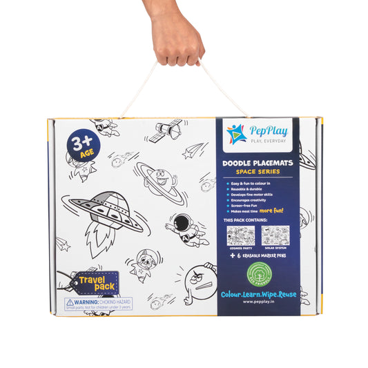 PepPlay Doodle Placemats - Space Series