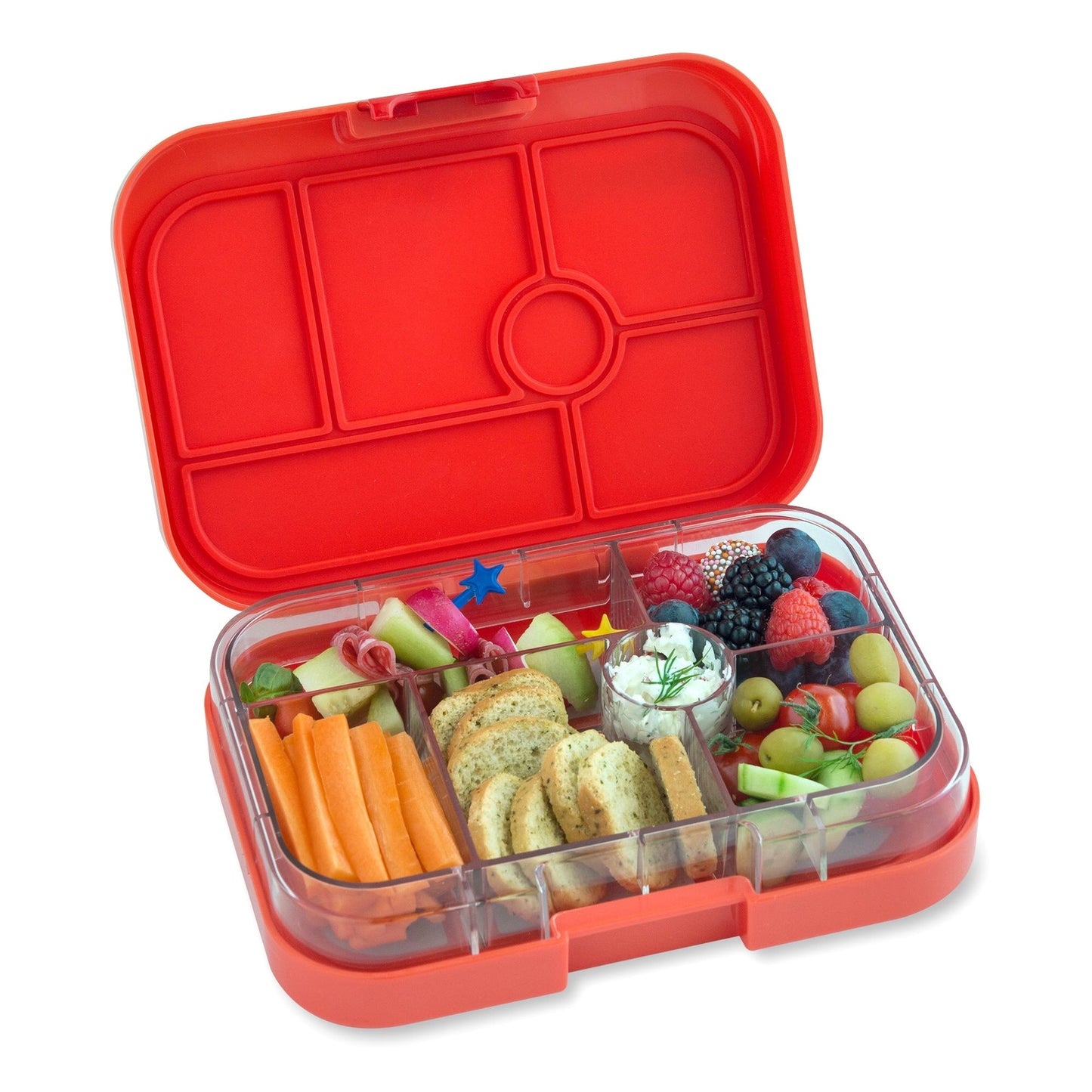 Yumbox 6 Section Original- Safari Orange Jungle