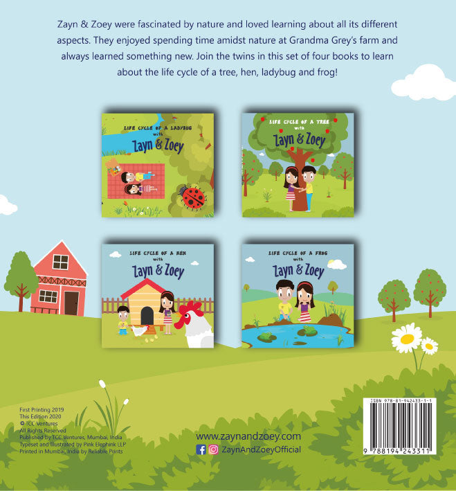 Lifecycle Set ( set of 4 books )