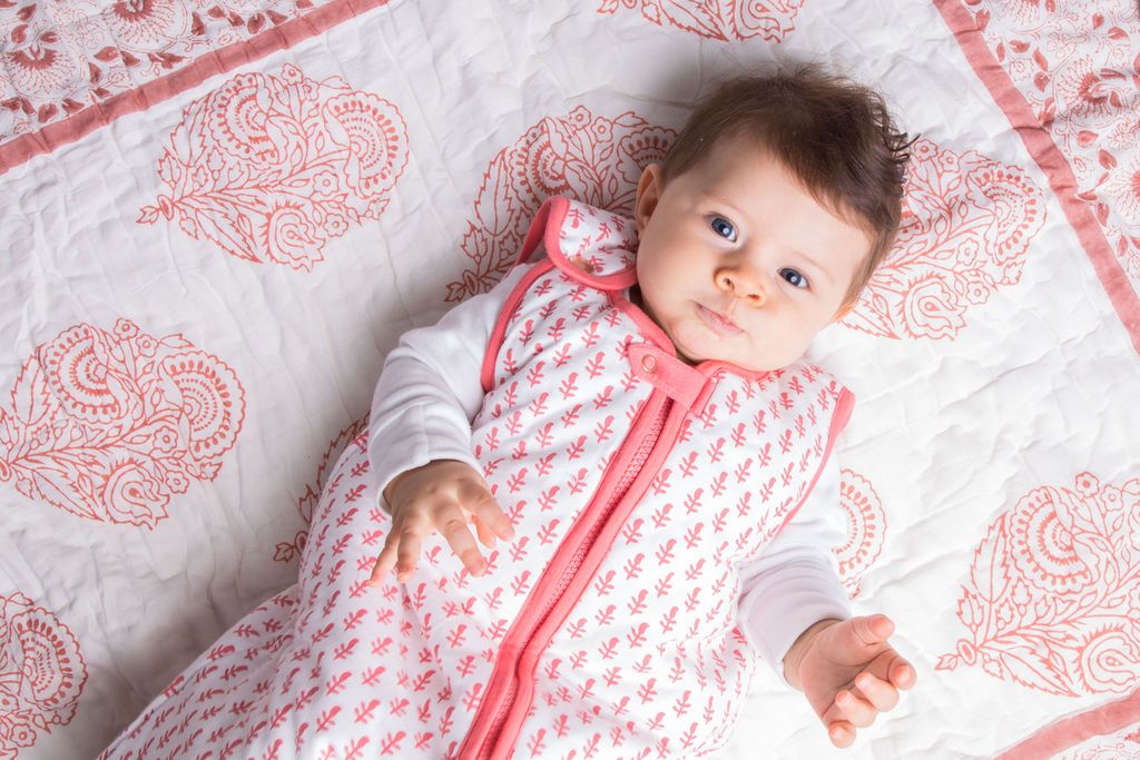 Pink City Wearable Baby Sleep Bag