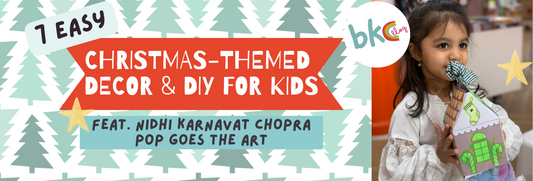 7 EASY, CHRISTMAS-THEMED DECOR & <br>DIY FOR KIDS