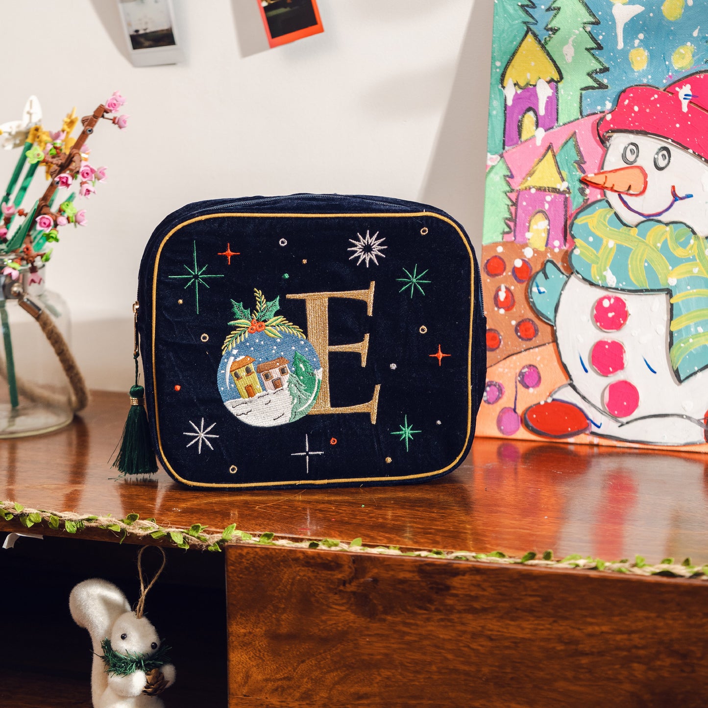 Once Upon A Winter Alphabet Pouches