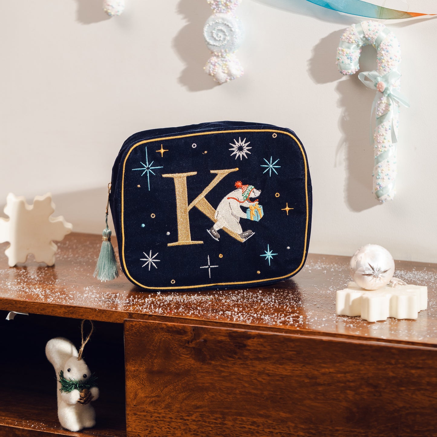 Once Upon A Winter Alphabet Pouches