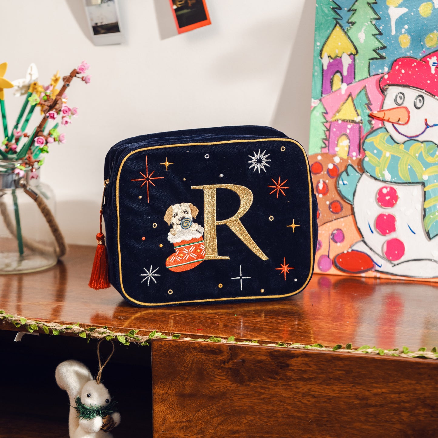 Once Upon A Winter Alphabet Pouches