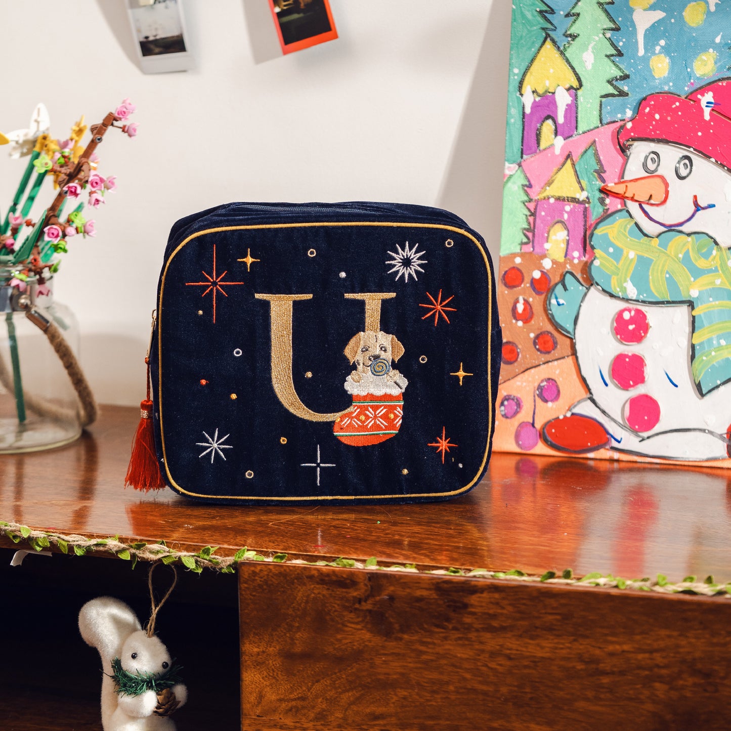 Once Upon A Winter Alphabet Pouches