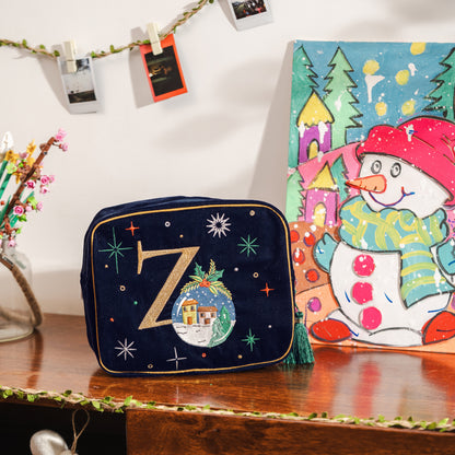 Once Upon A Winter Alphabet Pouches