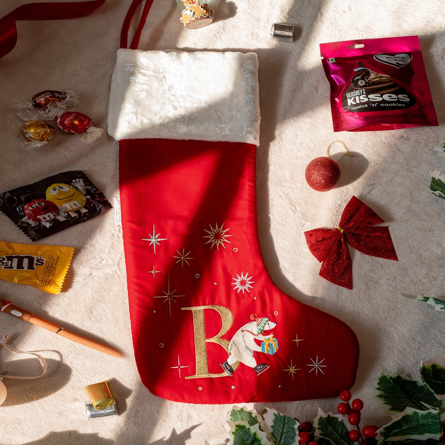 Once Upon A Winter Alphabet Stockings