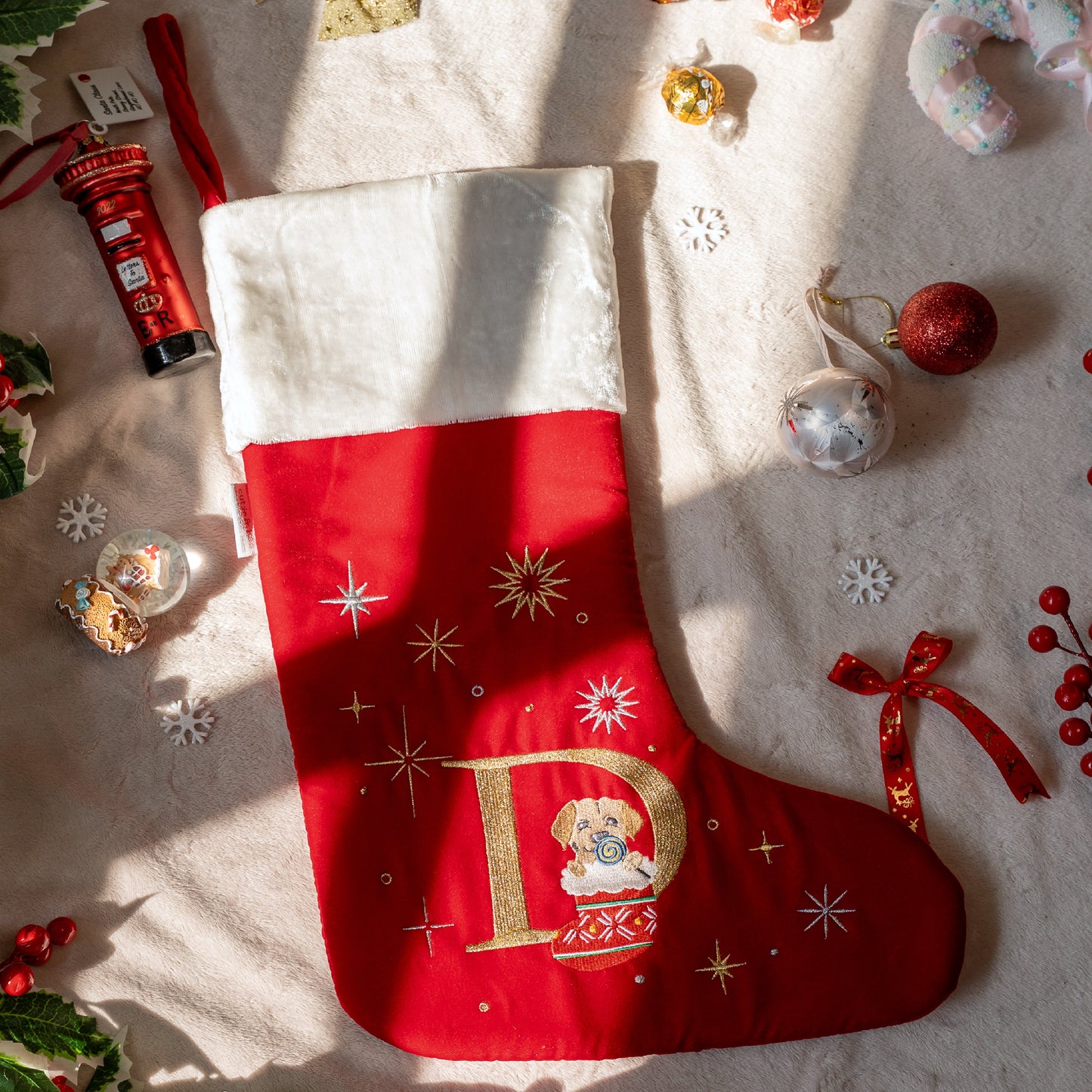 Once Upon A Winter Alphabet Stockings