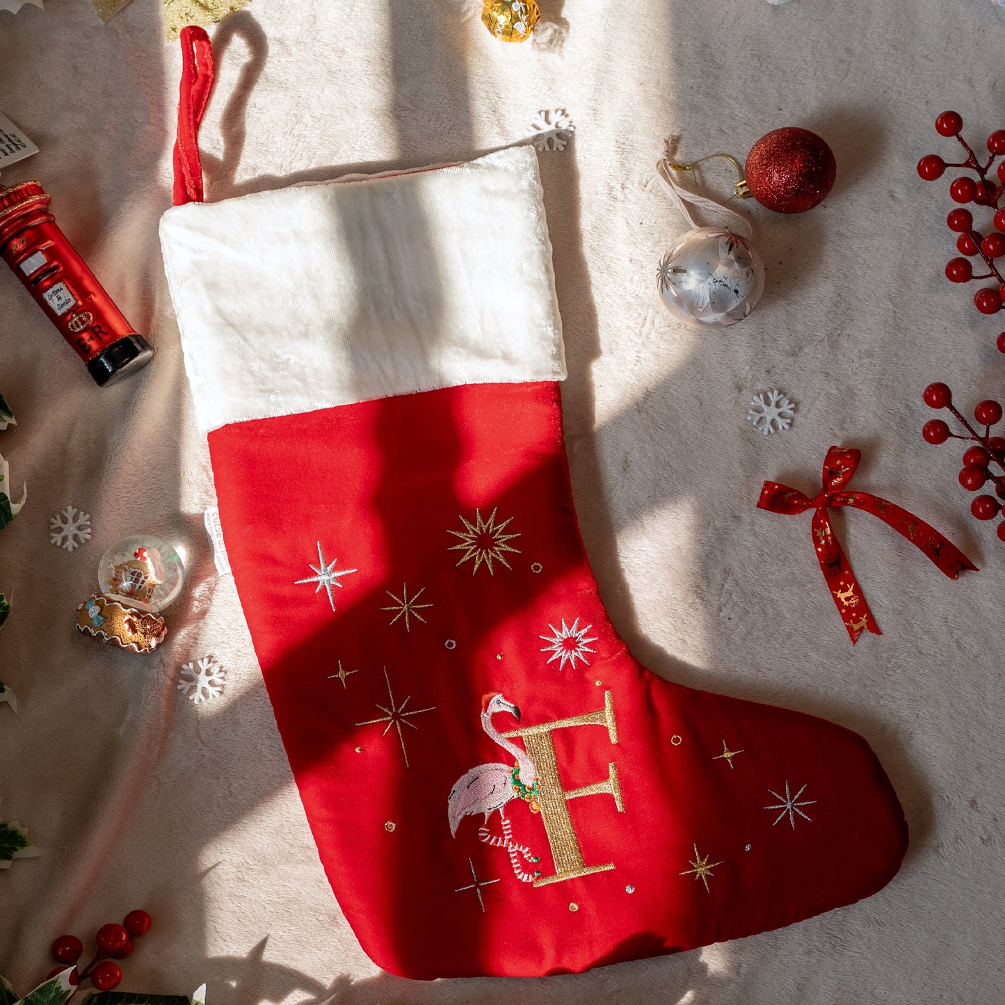 Once Upon A Winter Alphabet Stockings