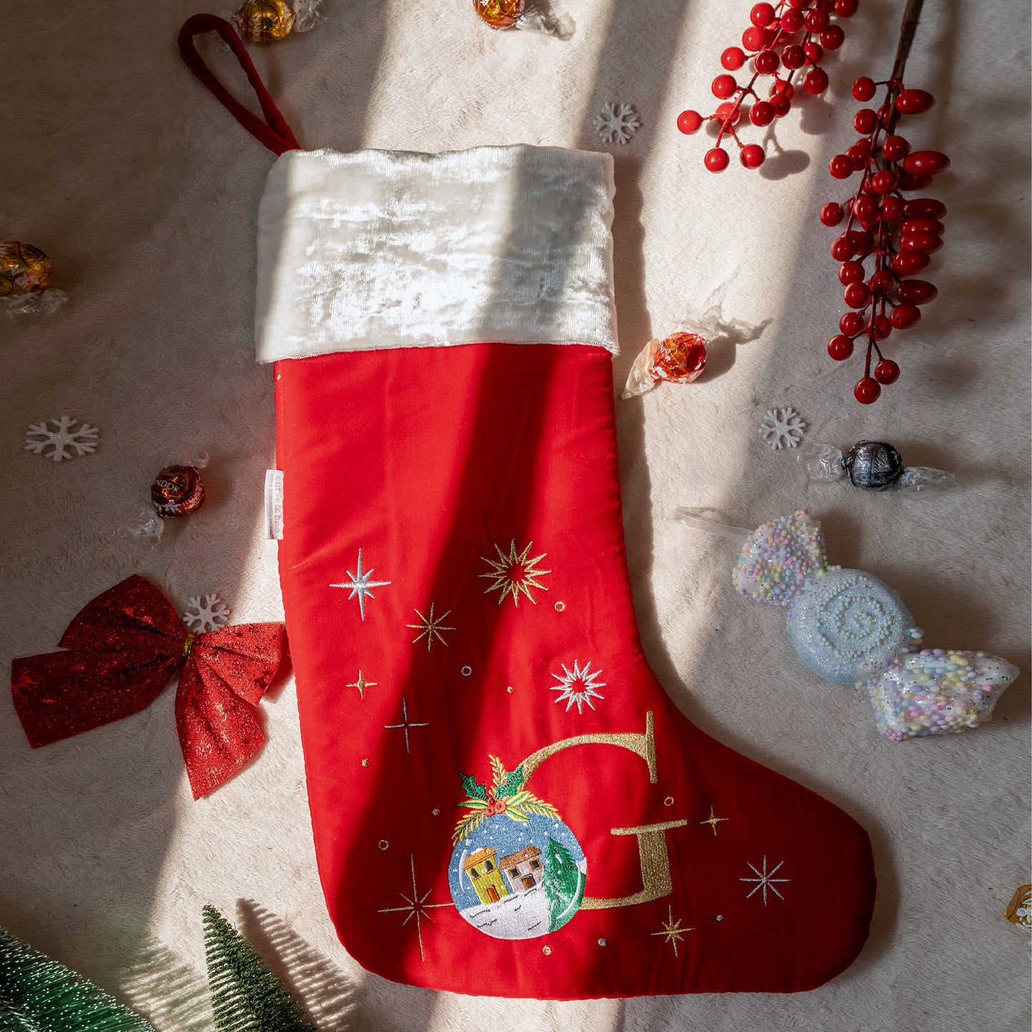 Once Upon A Winter Alphabet Stockings