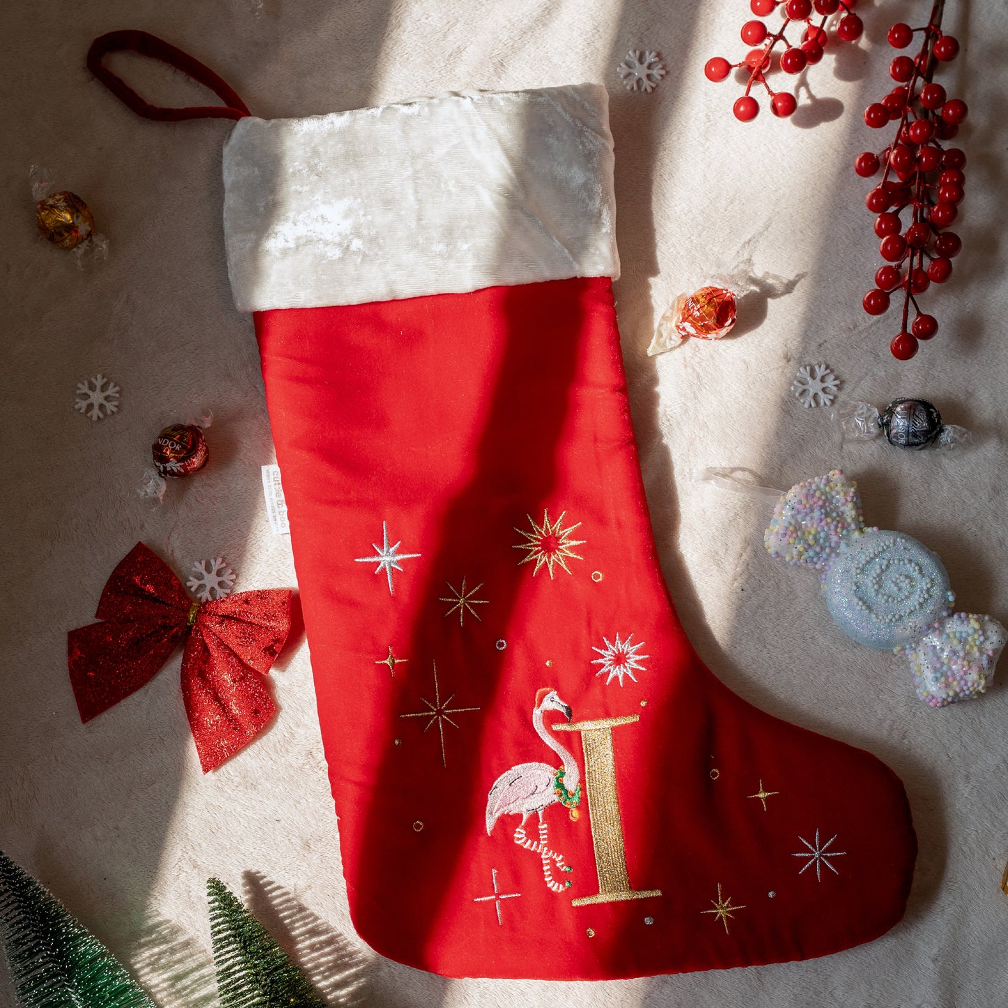 Once Upon A Winter Alphabet Stockings