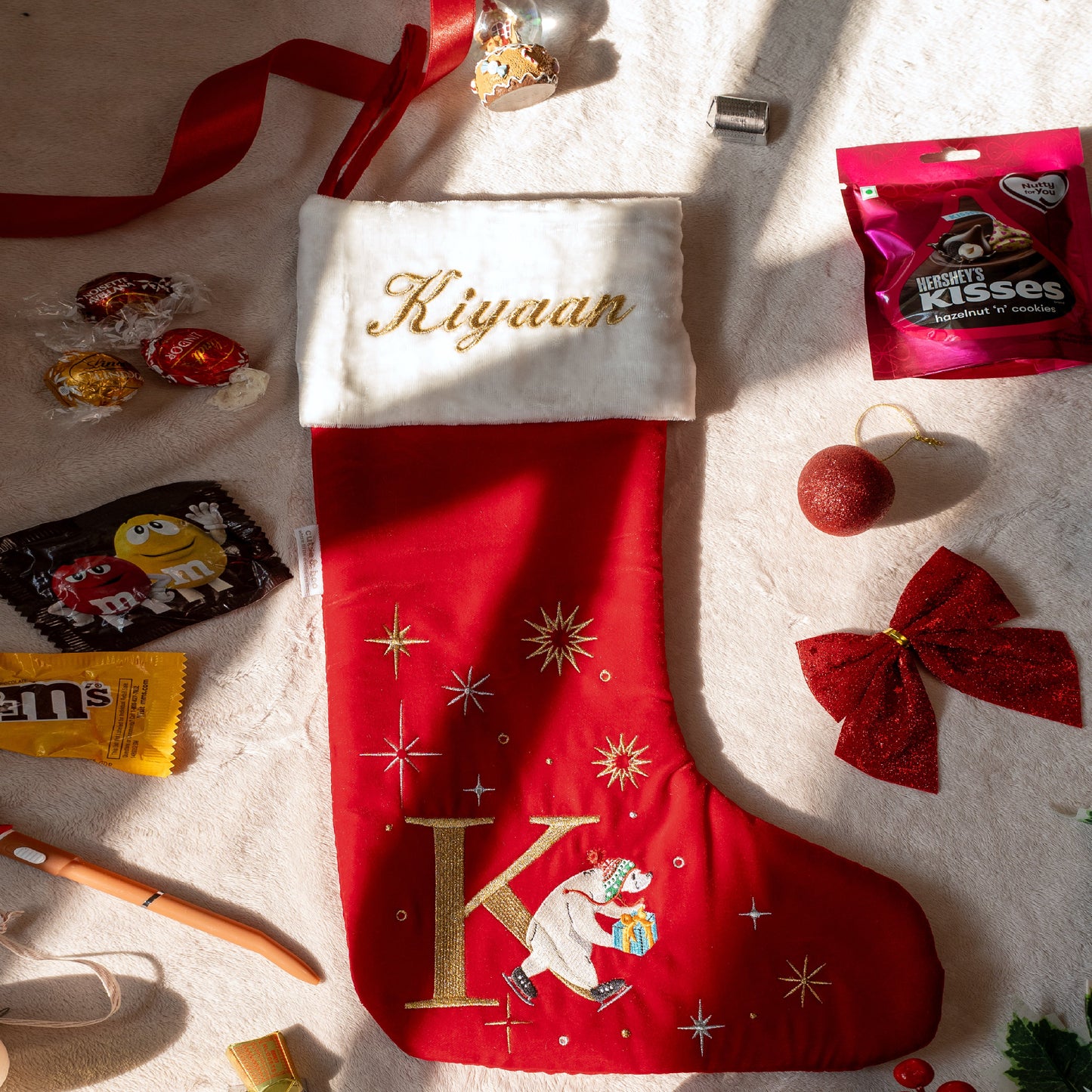 Once Upon A Winter Alphabet Stockings