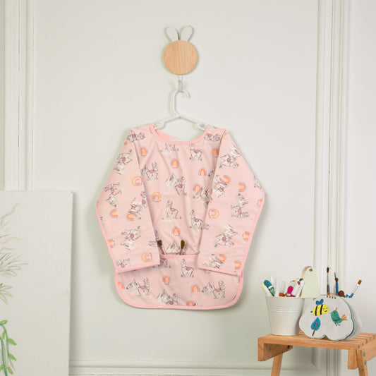 Ooh La Llama Little Artist Apron (With Sleeves)