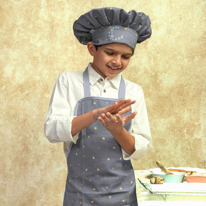To The Moon And Back Apron Set - Little Chef Duo Set