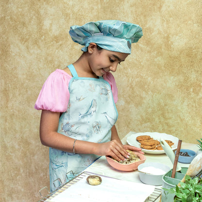 Maritime Magic Apron Set - Little Chef Duo Set