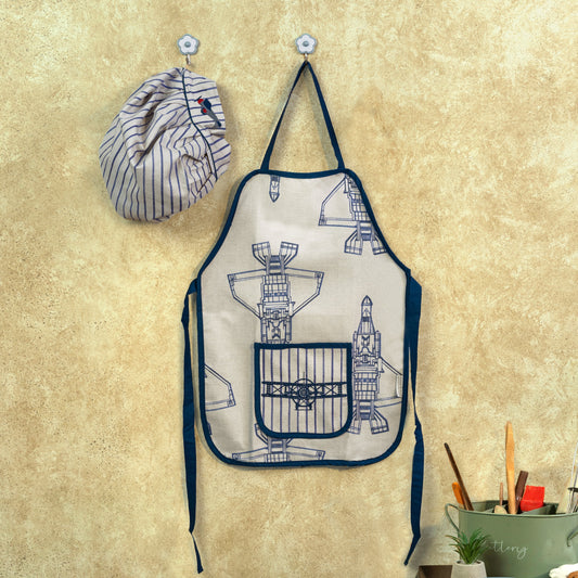 Fly Away With Me Apron Set - Little Chef Duo Set