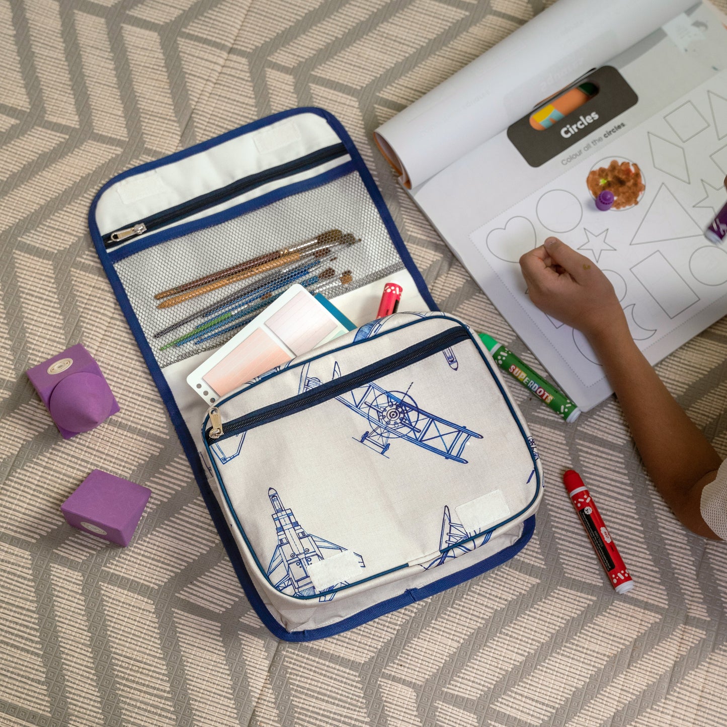 Fly Away With Me Little Artist Art Bag