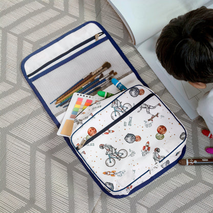 To The Moon And Back Little Artist Art Bag