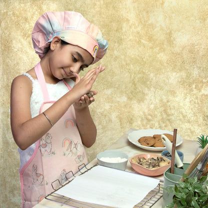 Ooh La Llama Apron Set - Little Chef Duo Set