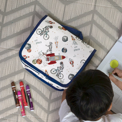 To The Moon And Back Little Artist Art Bag