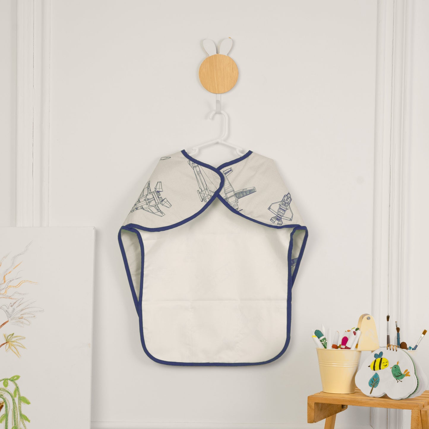 Fly Away With Me Little Artist Apron (With Sleeves)
