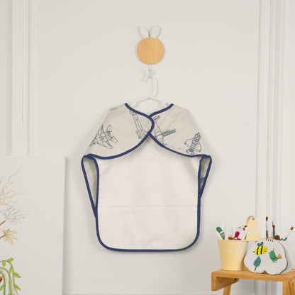 Fly Away With Me Little Artist Apron (With Sleeves)