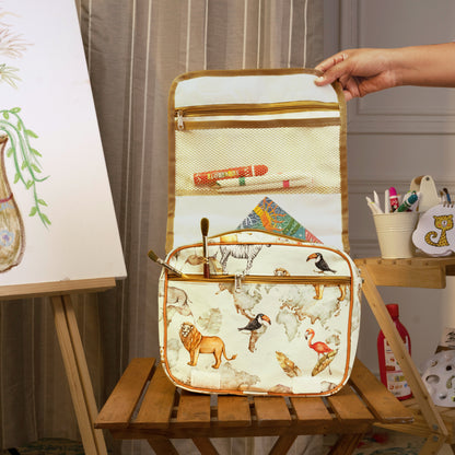 Baby It's A Wild World Little Artist Art Bag