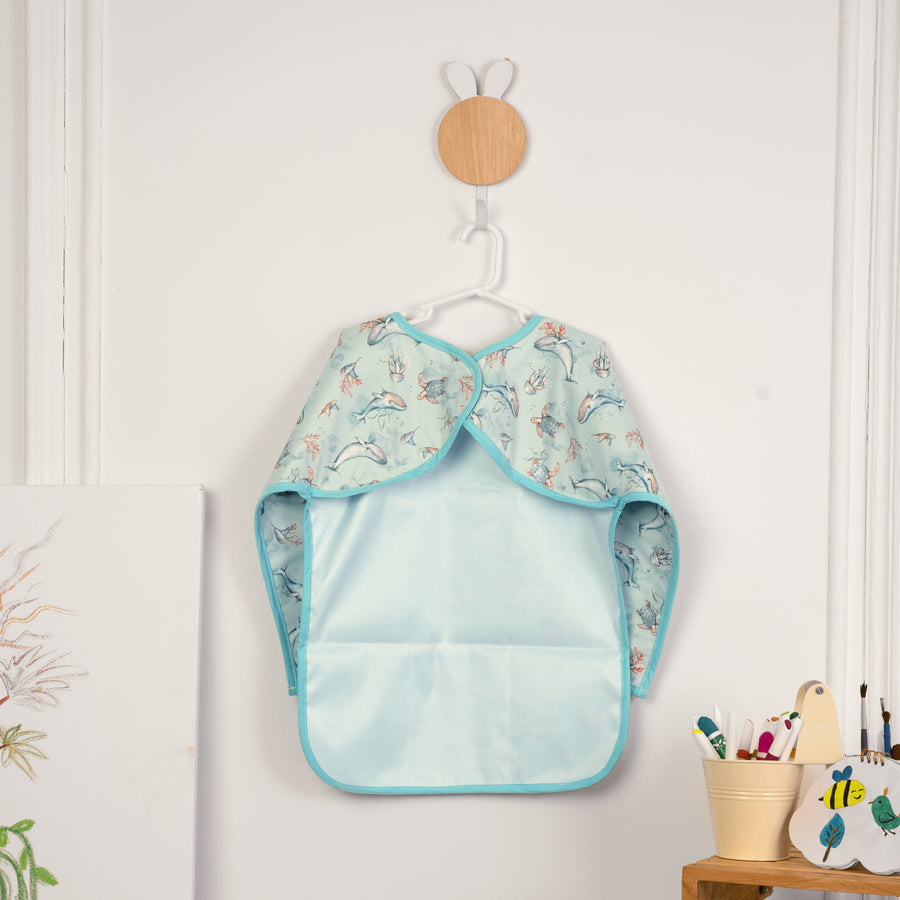 Maritime Magic Little Artist Apron (With Sleeves)