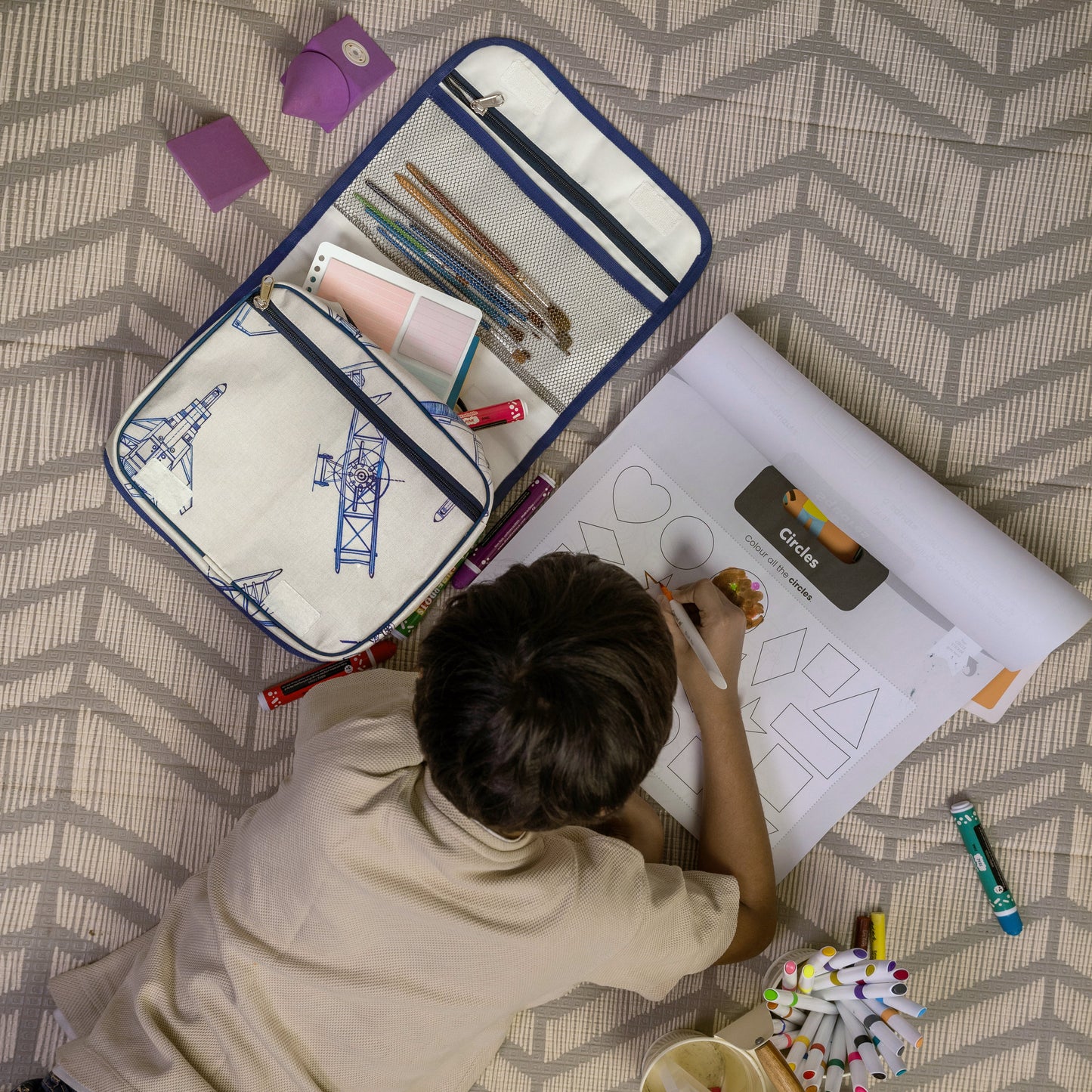 Fly Away With Me Little Artist Art Bag