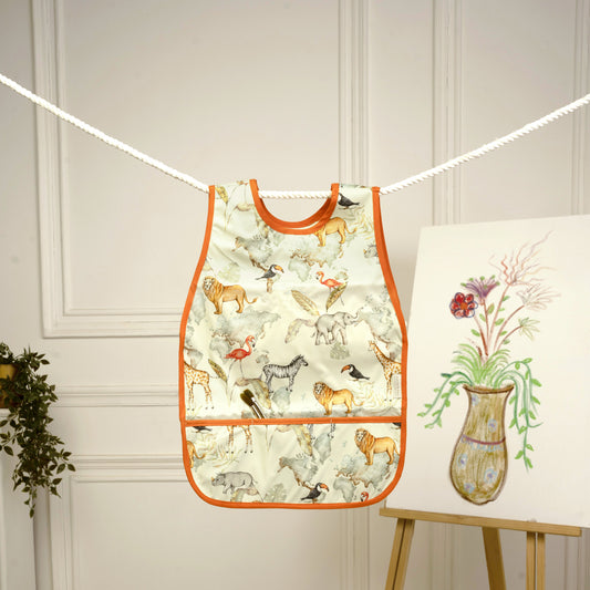 Baby It's A Wild World Little Artist Apron (Sleeveless)