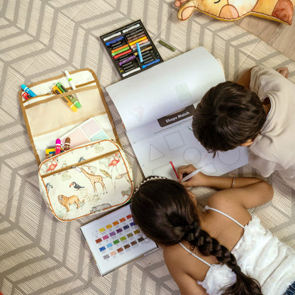 Baby It's A Wild World Little Artist Art Bag