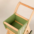Playbox Shop 'N' Roll - Educational Wooden Toy Role Play Grocery Store Shopping Trolley | Boys Or Girls Pretend Play Supermarket Playset (Unassemble)
