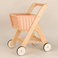 Playbox Shop 'N' Roll - Educational Wooden Toy Role Play Grocery Store Shopping Trolley | Boys Or Girls Pretend Play Supermarket Playset (Unassemble)