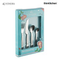 Viners Kids Mermaid 4 Piece 18/0 Silver Stainless Steel Cutlery Set