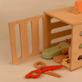 PlayBox Pet Grooming Play Set Wooden Toy | Pretend Play Toddler & Kids Baby Toys