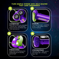 Tygatec Super Looper Rope Launcher Toy Gun (Purple)