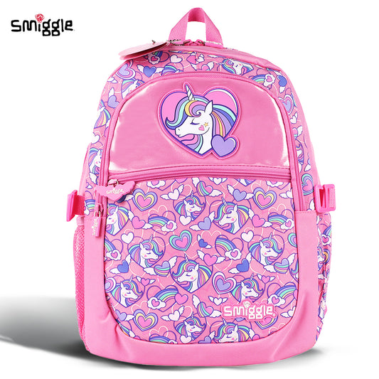 Smiggle Fly High Classic Attach Backpack Pink, 3Y+