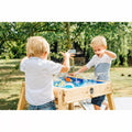 PLUM BUILD AND SPLASH WOODEN SAND AND WATER TABLE (NATURAL)