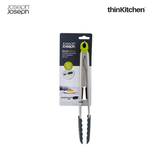 thinKitchen™ Joseph Joseph Elevate Stainless Steel Tongs - Grey