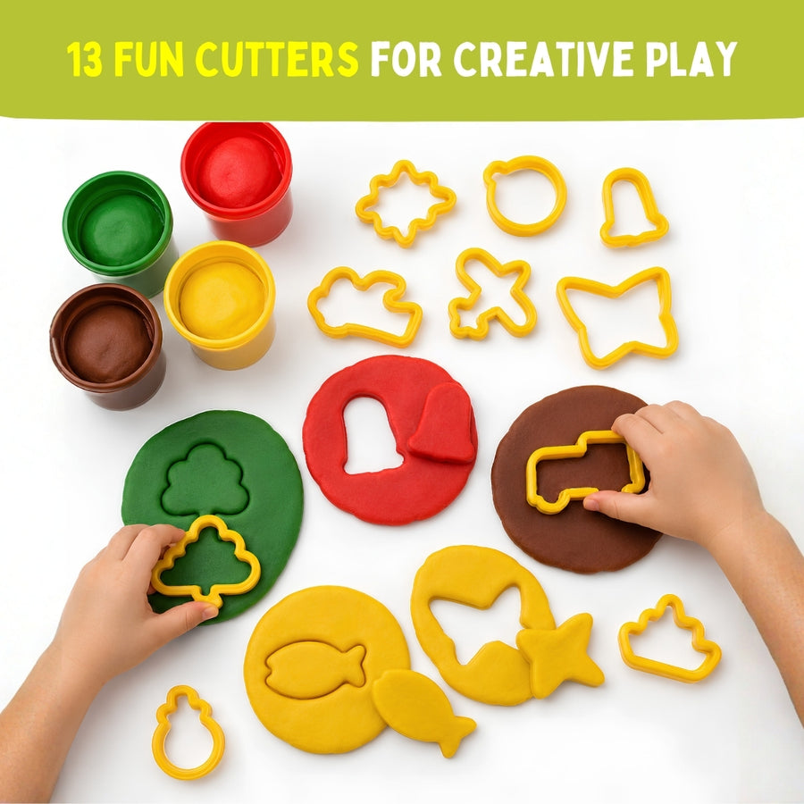 PEPPLAY DOUGH ART KIT - NATURE