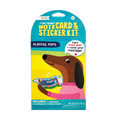 Tiny Tadas! Note Cards and Sticker Set - Playful Pups