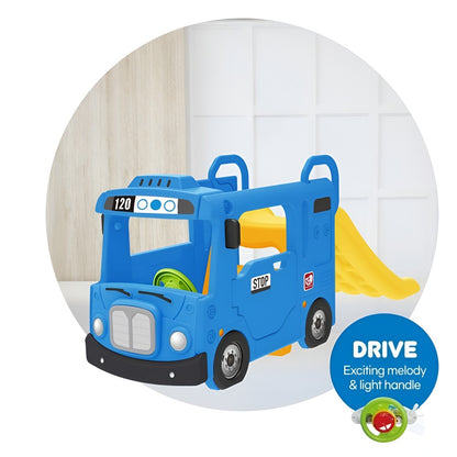 YAYA BLUE COMPACT BUS SLIDE