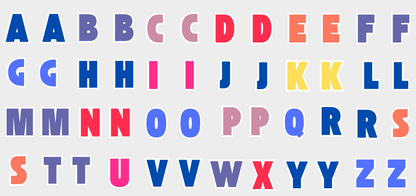 Mini Sticker Decals for Veigo Snack Box - Set of 4 Sheets
