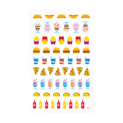 Stickiville Stickers: Fast Food - Standard (1 Sheet)