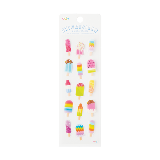Stickiville Ice Pops Stickers